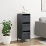 Aparador de acero gris antracita 39x35x103,5 cm de , Aparadores - Ref: Foro24-851402, Precio: 84,78 €, Descuento: %