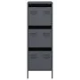 Aparador de acero gris antracita 39x35x103,5 cm de , Aparadores - Ref: Foro24-851402, Precio: 84,78 €, Descuento: %