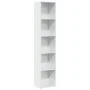Estantería madera de ingeniería blanco brillo 40x30x189 cm de , Librerías y estanterías - Ref: Foro24-858313, Precio: 68,66 €...