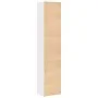 Estantería madera de ingeniería blanco brillo 40x30x189 cm de , Librerías y estanterías - Ref: Foro24-858313, Precio: 68,66 €...