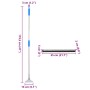 Escobilla de suelo acero y goma 55x119,5 cm de , Productos para limpieza del hogar - Ref: Foro24-3329228, Precio: 16,26 €, De...