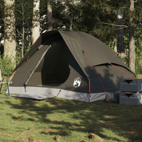 Tienda de campaña iglú para 2 personas impermeable marrón de , Tiendas de campaña - Ref: Foro24-4009640, Precio: 64,64 €, Des...