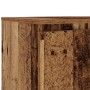 Mueble TV luces LED madera ingeniería envejecida 140x40x35,5 cm de , Muebles TV - Ref: Foro24-856349, Precio: 115,47 €, Descu...