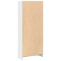 Estantería madera de ingeniería blanco brillo 60x24x143 cm de , Librerías y estanterías - Ref: Foro24-858311, Precio: 74,16 €...