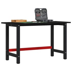 Banco de trabajo madera de roble marrón oscuro 140x60x81,5 cm de , Mesas de trabajo - Ref: Foro24-3309677, Precio: 193,52 €, ...