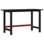 Banco de trabajo madera de roble marrón oscuro 140x60x81,5 cm by , Work tables - Ref: Foro24-3309677, Price: 189,62 €, Discou...