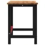 Banco de trabajo madera de roble marrón oscuro 140x60x81,5 cm by , Work tables - Ref: Foro24-3309677, Price: 189,62 €, Discou...