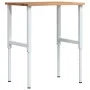 Banco de trabajo madera roble marrón claro 80x60x(71,5-98) cm de , Mesas de trabajo - Ref: Foro24-3309718, Precio: 113,24 €, ...