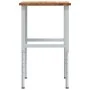 Banco de trabajo madera roble marrón claro 80x60x(71,5-98) cm de , Mesas de trabajo - Ref: Foro24-3309718, Precio: 113,24 €, ...