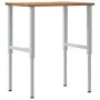 Banco de trabajo madera roble marrón claro 80x60x(71,5-98) cm de , Mesas de trabajo - Ref: Foro24-3309718, Precio: 113,24 €, ...