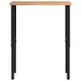 Banco de trabajo madera roble marrón claro 80x60x(71,5-98) cm by , Work tables - Ref: Foro24-3309696, Price: 111,47 €, Discou...