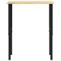 Banco de trabajo madera maciza de roble 80x60x(71,5-98) cm by , Work tables - Ref: Foro24-3309694, Price: 114,12 €, Discount: %