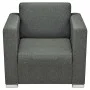 Conjunto de sofás 3 unidades tela gris oscuro de , Sofás - Ref: Foro24-274215, Precio: 1,00 €, Descuento: %