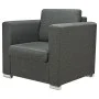 Conjunto de sofás 3 unidades tela gris oscuro de , Sofás - Ref: Foro24-274215, Precio: 1,00 €, Descuento: %