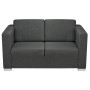 Conjunto de sofás 3 unidades tela gris oscuro de , Sofás - Ref: Foro24-274215, Precio: 1,00 €, Descuento: %
