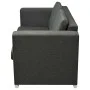 Conjunto de sofás 3 unidades tela gris oscuro de , Sofás - Ref: Foro24-274215, Precio: 1,00 €, Descuento: %
