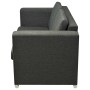 Conjunto de sofás 3 unidades tela gris oscuro de , Sofás - Ref: Foro24-274215, Precio: 1,00 €, Descuento: %