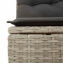 Set de sofás de jardín 7 pzas con cojines ratán PE gris claro de , Conjuntos de jardín - Ref: Foro24-3326593, Precio: 551,01 ...