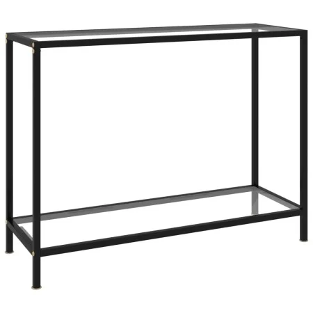 Transparenter Konsolentisch aus gehärtetem Glas, 100 x 35 x 75 cm von vidaXL, Seitentische - Ref: Foro24-322835, Preis: 71,80...
