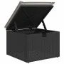 Set de sofás de jardín con cojines 9 pzas ratán sintético negro de , Conjuntos de jardín - Ref: Foro24-3325642, Precio: 540,5...