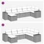 Set sofás de jardín 7 piezas y cojines ratán sintético beige de , Conjuntos de jardín - Ref: Foro24-3325705, Precio: 471,04 €...