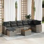 Set de sofás de jardín y cojines 8 piezas ratán sintético gris de , Conjuntos de jardín - Ref: Foro24-3325798, Precio: 493,87...