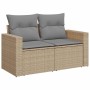 Set sofás jardín y cojines 5 pzas ratán sintético acacia beige de , Conjuntos de jardín - Ref: Foro24-3328011, Precio: 563,07...