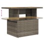 Set de muebles de jardín 6 pzas y cojines ratán sintético gris de , Conjuntos de jardín - Ref: Foro24-3326993, Precio: 459,09...
