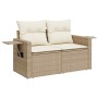 Juego de sofás jardín con cojines 5 pzas ratán sintético beige de , Conjuntos de jardín - Ref: Foro24-3326399, Precio: 428,78...