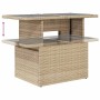 Juego de sofás jardín con cojines 5 pzas ratán sintético beige de , Conjuntos de jardín - Ref: Foro24-3326399, Precio: 428,78...