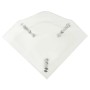 Mesa auxiliar de ordenador vidrio transparente 38x38x50 cm de vidaXL, Mesas auxiliares - Ref: Foro24-322793, Precio: 33,03 €,...