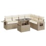 Set sofás de jardín 7 piezas y cojines ratán sintético beige de , Conjuntos de jardín - Ref: Foro24-3326489, Precio: 570,83 €...