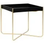 Black and gold MDF side table 38x38x38.5 cm by vidaXL, Side tables - Ref: Foro24-322799, Price: 32,88 €, Discount: %