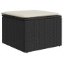 Set de sofás de jardín 7 pzas con cojines ratán sintético negro de , Conjuntos de jardín - Ref: Foro24-3326947, Precio: 464,1...