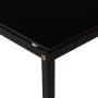 Black tempered glass side table 40x40x60 cm by vidaXL, Side tables - Ref: Foro24-322784, Price: 44,47 €, Discount: %