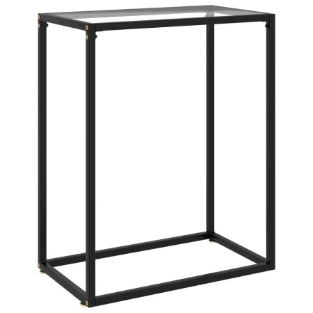 Mesa consola vidrio templado transparente 60x35x75 cm de vidaXL, Mesas auxiliares - Ref: Foro24-322803, Precio: 42,77 €, Desc...