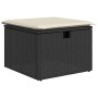Set de sofás de jardín 7 pzas con cojines ratán sintético negro de , Conjuntos de jardín - Ref: Foro24-3325927, Precio: 412,7...