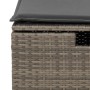 Set de sofás de jardín 4 pzas y cojines ratán sintético gris de , Conjuntos de jardín - Ref: Foro24-3325952, Precio: 273,04 €...