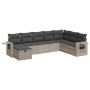 Set de sofás de jardín 8 pzas y cojines ratán sintético gris de , Conjuntos de jardín - Ref: Foro24-3325538, Precio: 535,18 €...