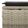 Set de sofás de jardín 6 pzas y cojines ratán sintético gris de , Conjuntos de jardín - Ref: Foro24-3325628, Precio: 387,49 €...