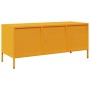 Mueble para TV acero laminado en frío amarillo 101,5x39x43,5 cm de , Muebles TV - Ref: Foro24-851325, Precio: 94,07 €, Descue...