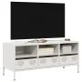 Mueble para TV acero laminado en frío blanco 101,5x39x43,5 cm de , Muebles TV - Ref: Foro24-851327, Precio: 125,86 €, Descuen...