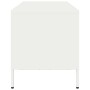 Mueble para TV acero laminado en frío blanco 101,5x39x43,5 cm de , Muebles TV - Ref: Foro24-851327, Precio: 127,50 €, Descuen...
