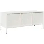 Mueble para TV acero laminado en frío blanco 101,5x39x43,5 cm de , Muebles TV - Ref: Foro24-851327, Precio: 125,86 €, Descuen...