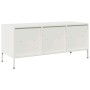 Mueble para TV acero laminado en frío blanco 101,5x39x43,5 cm de , Muebles TV - Ref: Foro24-851327, Precio: 127,50 €, Descuen...