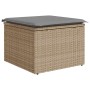 Set sofás jardín y cojines 9 pzas ratán sintético acacia beige de , Conjuntos de jardín - Ref: Foro24-3327412, Precio: 622,82...