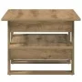 Mesa de centro madera ingeniería roble artesanal 102x55x42cm de , Mesas de centro - Ref: Foro24-855851, Precio: 52,56 €, Desc...
