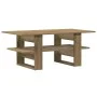 Mesa de centro madera ingeniería roble artesanal 102x55x42cm de , Mesas de centro - Ref: Foro24-855851, Precio: 52,56 €, Desc...