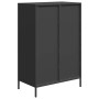 Aparador acero negro 68x39x101,5 cm de , Aparadores - Ref: Foro24-851220, Precio: 165,35 €, Descuento: %
