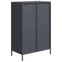 Aparador acero gris antracita 68x39x101,5 cm de , Aparadores - Ref: Foro24-851222, Precio: 126,82 €, Descuento: %